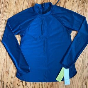ALL in motion size large long sleeve swim shirt